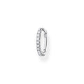 Thomas Sabo Single Hoop Earring White Stones