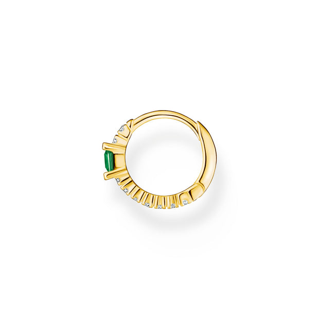 Single Hoop Earring Gold | The Jewellery Boutique