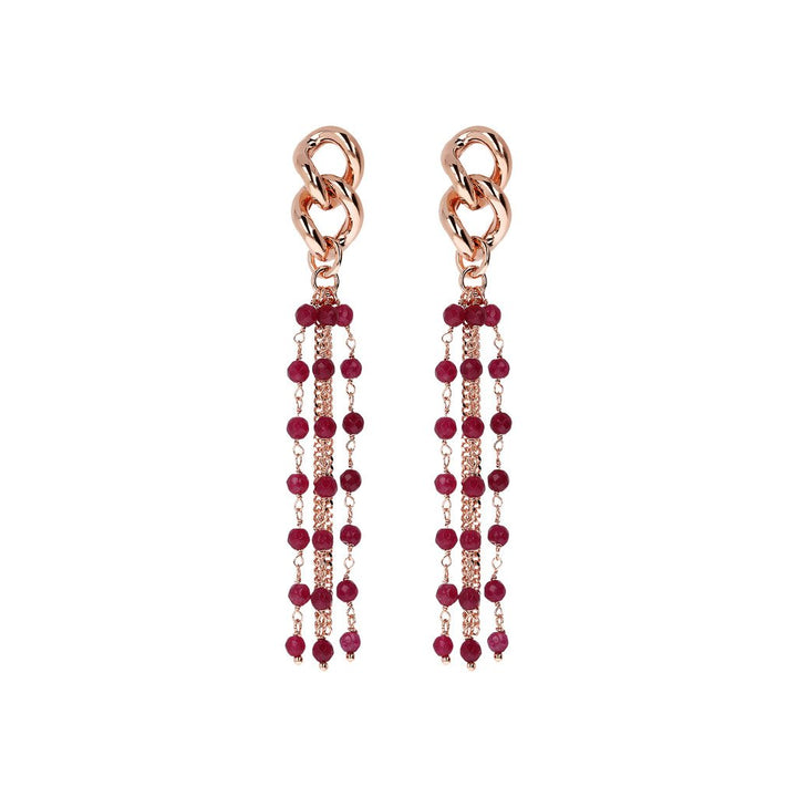 Bronzallure Dangling Earrings Long Multiline