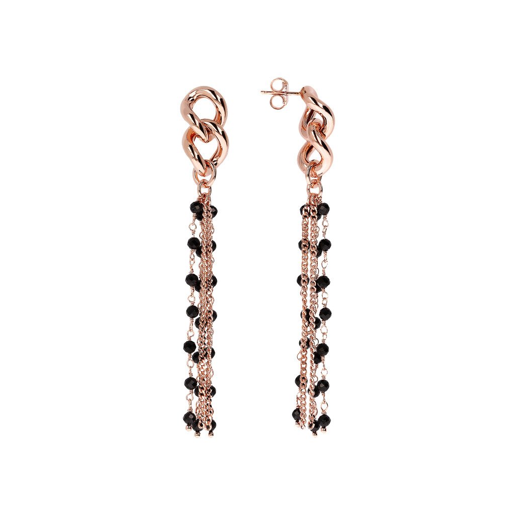 Bronzallure Dangling Earrings Long Multiline