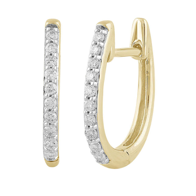 Gold Huggie Earrings | The Jewellery Boutique Australia