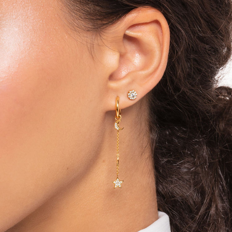 Thomas Sabo Ear Stud White Stones