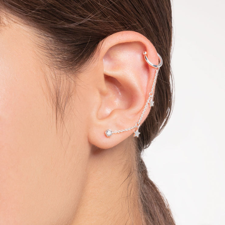 Thomas Sabo Ear Stud White Stone