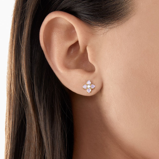 Thomas Sabo Ear Studs Flowers Gold 