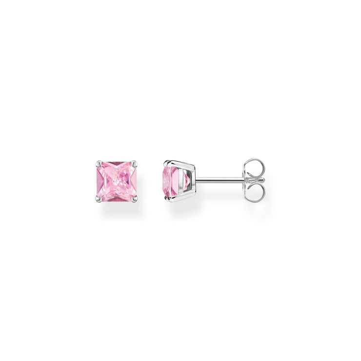 Heritage Pink Stone Stud Earrings | The Jewellery Boutique