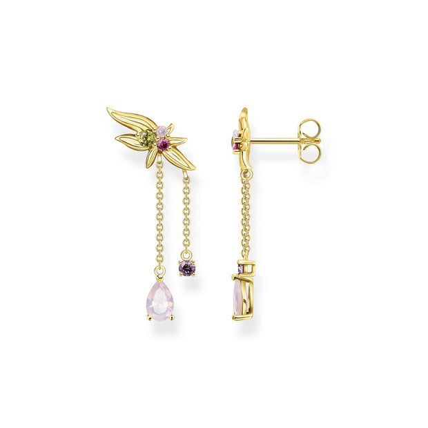 Thomas Sabo Earring Flower Gold 