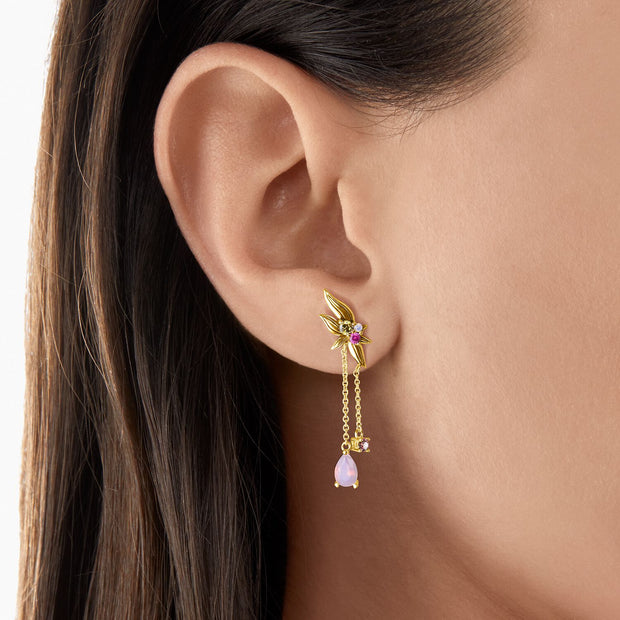 Thomas Sabo Earring Flower Gold 