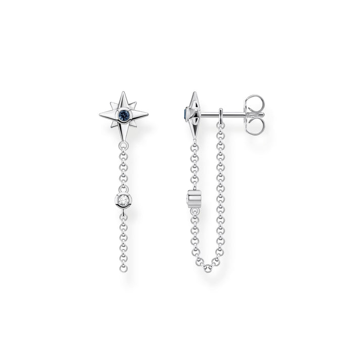 Thomas Sabo Earrings royalty star stones