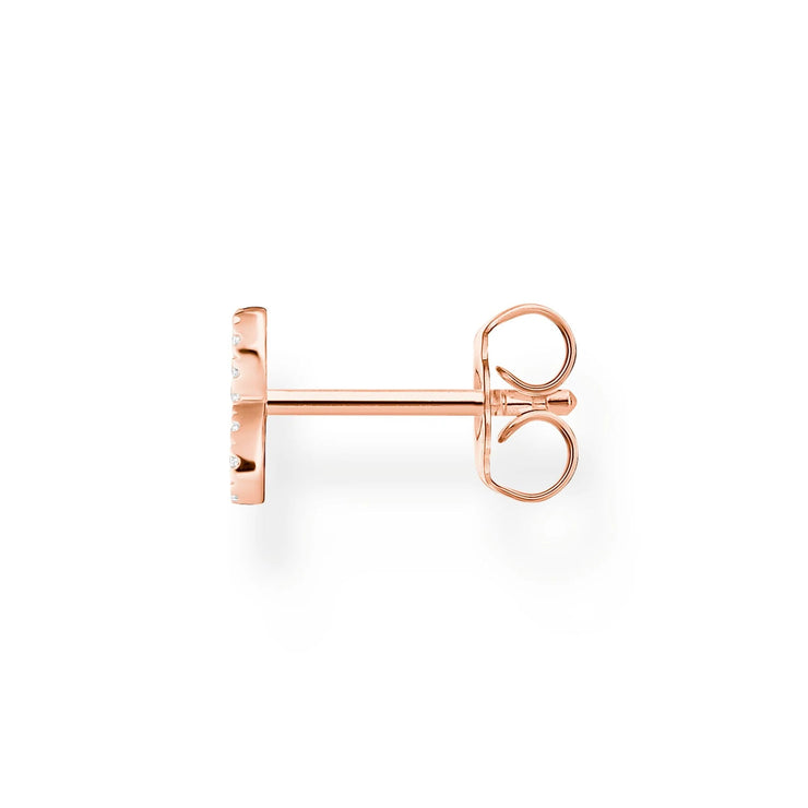 Single Ear Stud Infinity Rose Gold | The Jewellery Boutique