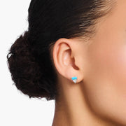Mystic Turquoise Stud Earrings | The Jewellery Boutique