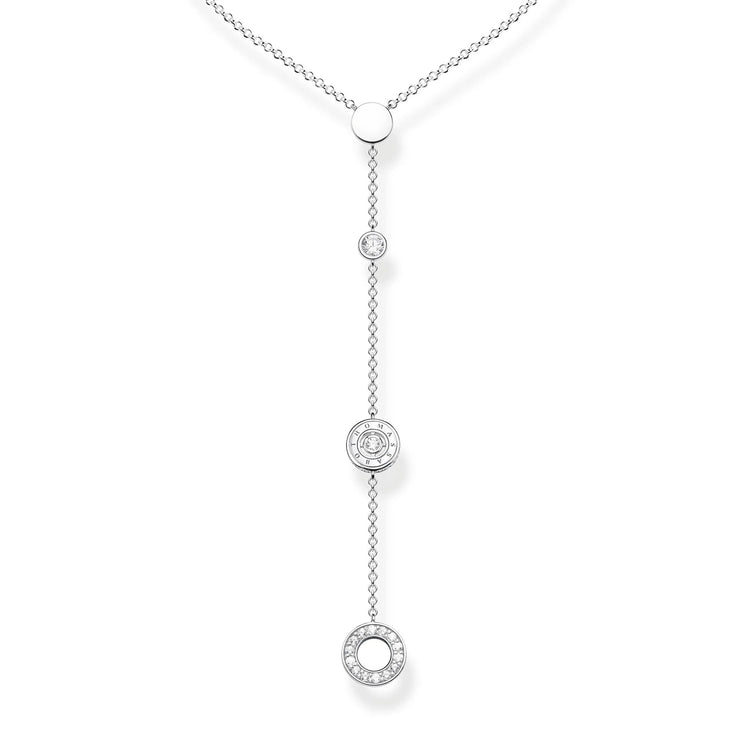 SPARKLING CIRCLES SILVER NECKLACE | The Jewellery Boutique
