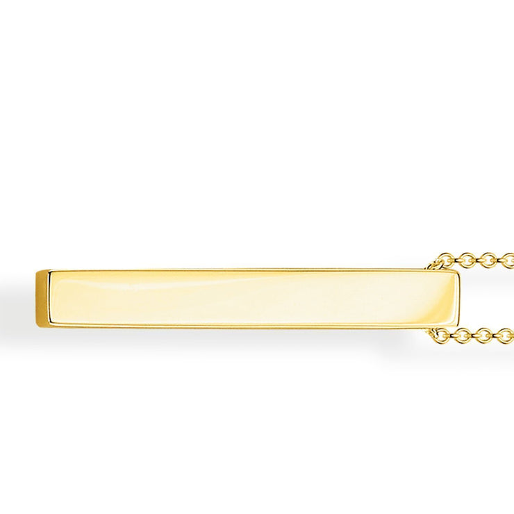 Thomas Sabo Necklace Golden Cuboid