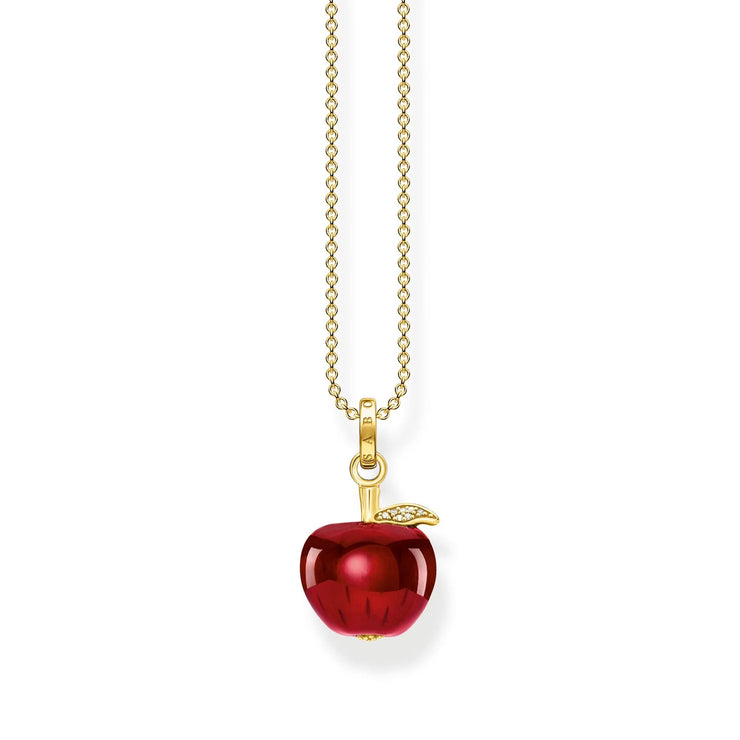 Gold Apple Necklace | The Jewellery Boutique