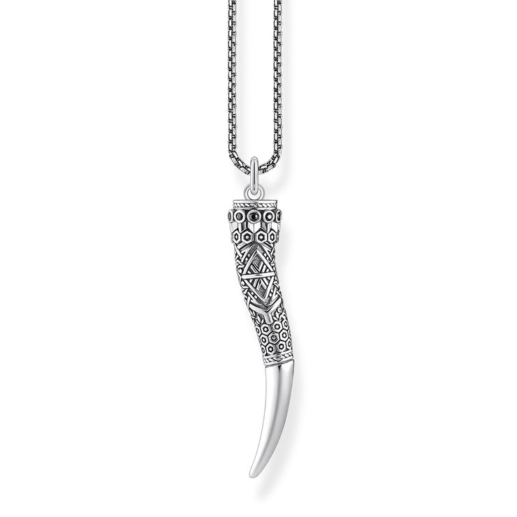 Thomas Sabo Necklace Acanthus Horn Silver 