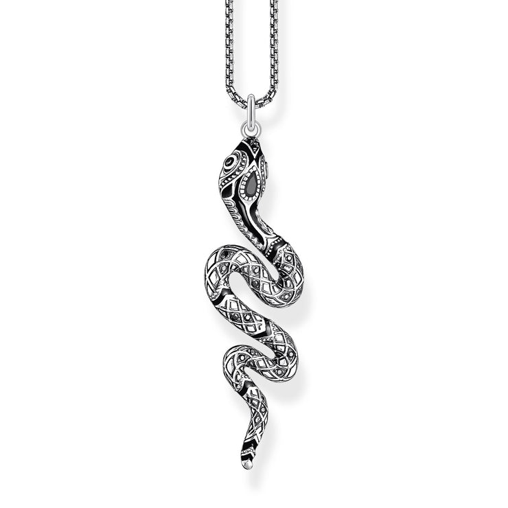 Thomas Sabo Necklace Snake Silver 