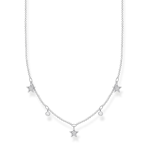 Thomas Sabo Necklace Stars Silver