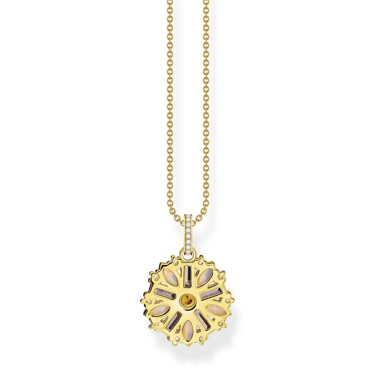 Thomas Sabo Necklace Flower Gold 