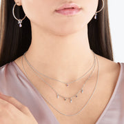 Thomas Sabo Necklace Leaves Silver 