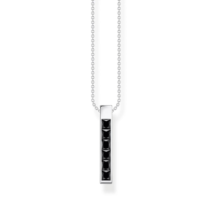 Heritage Black Bar Necklace | The Jewellery Boutique