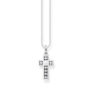 Heritage Black Cross Necklace | The Jewellery Boutique