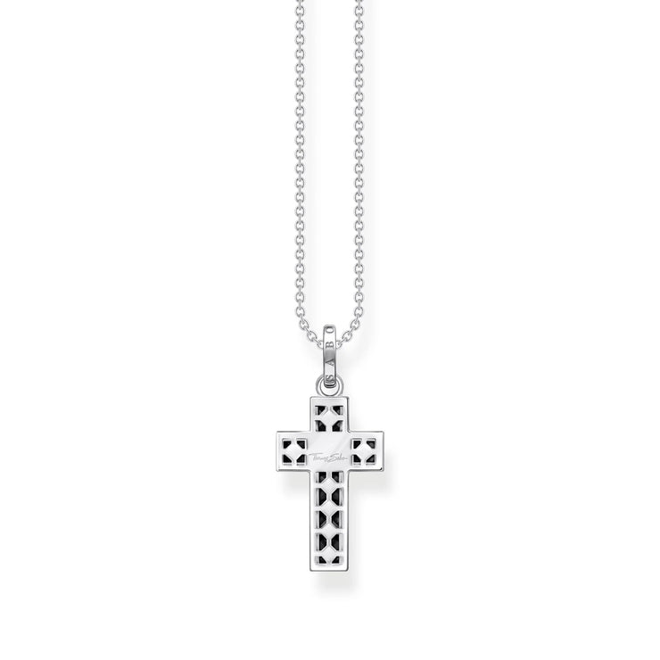 Heritage Black Cross Necklace | The Jewellery Boutique