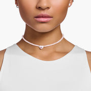 Choker Heart With Pink Pearls | The Jewellery Boutique