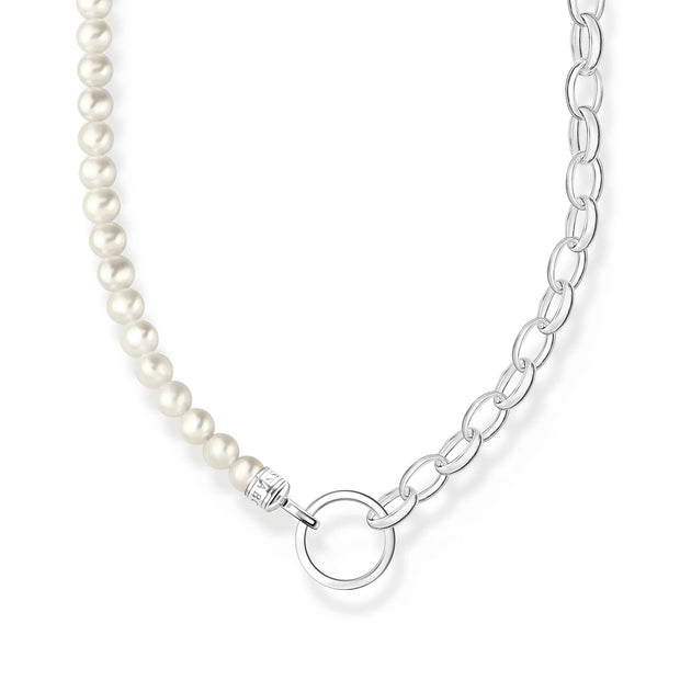 Link Chain Freshwater Pearl Necklace | The Jewellery Boutique
