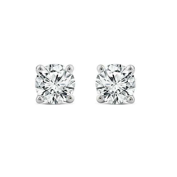 2.00ct Lab Grown Diamond Stud Earrings in 18K White Gold