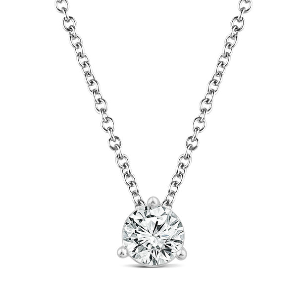 2.00ct Lab Grown Diamond Necklace in 18K White Gold