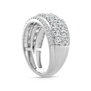 2.00ct Lab Grown Fashion Diamond Ring in 18K White Gold