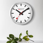 Mondaine Official Swiss Railways Wifi stop2go Wall Clock 25cm