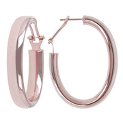 Bronzallure Medium Sized Hoop Earrings