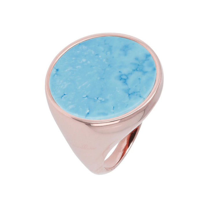 Bronzallure Natural Stone Chevalier Ring