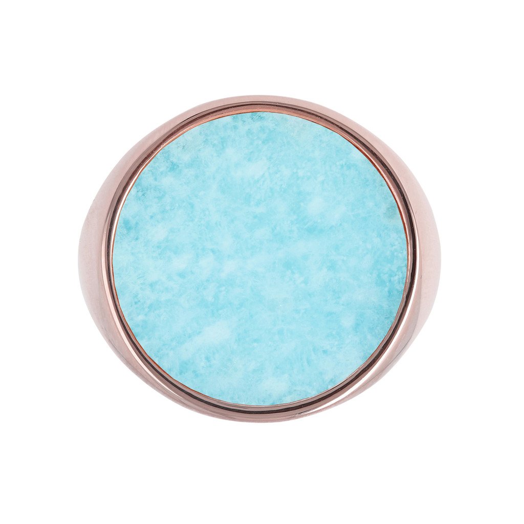Bronzallure Natural Stone Chevalier Ring