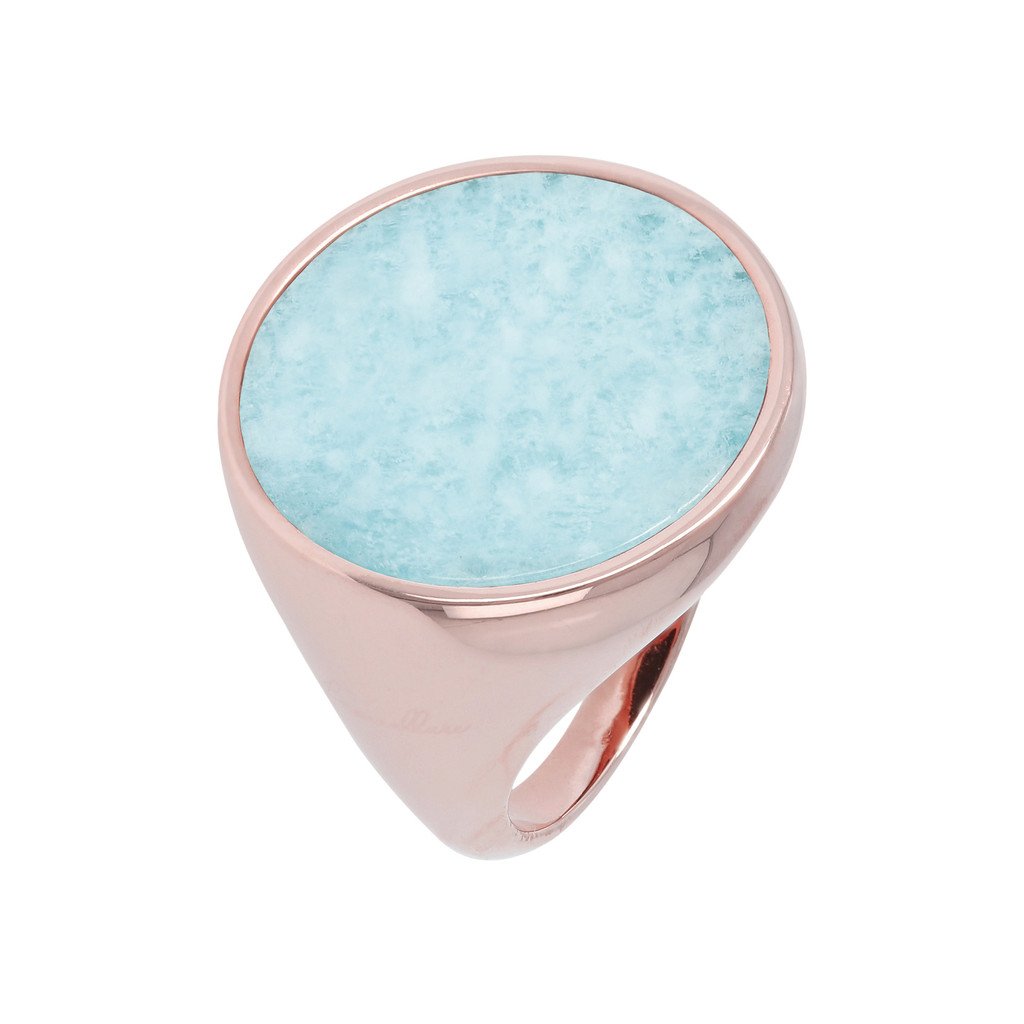 Bronzallure Natural Stone Chevalier Ring