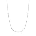 Ania Haie Modern Beaded Necklace - Silver