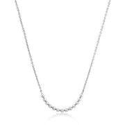 Ania Haie Modern Multiple Balls Necklace - Silver