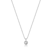 Silver Drop Pendant Necklace | The Jewellery Boutique