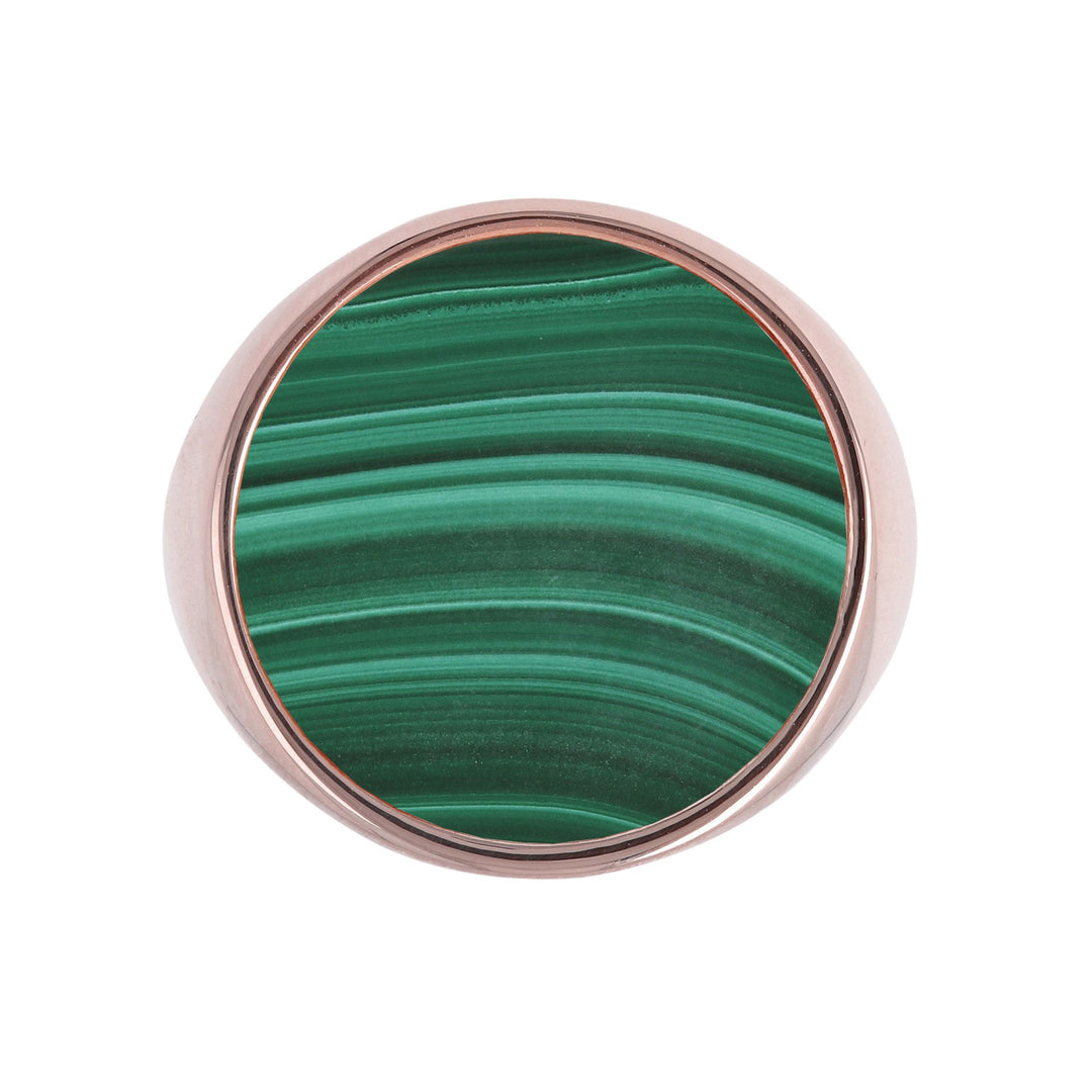 Bronzallure Natural Stone Chevalier Ring