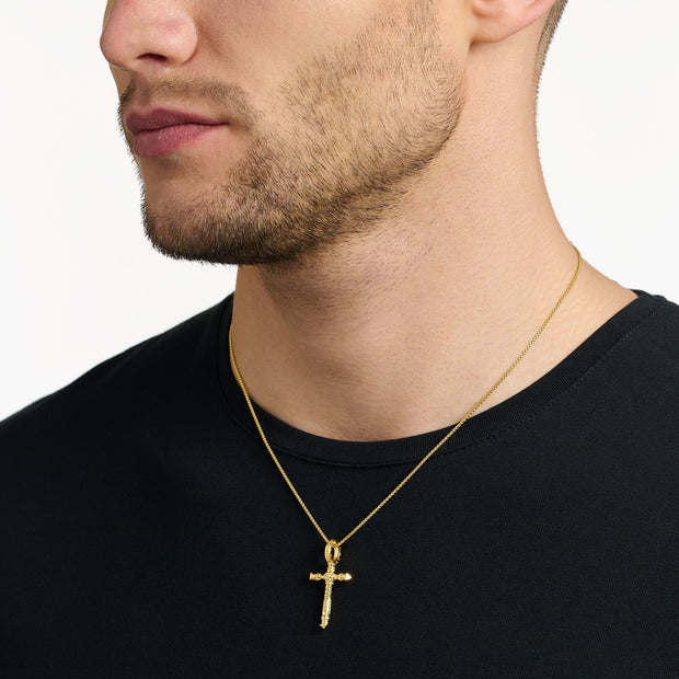 Pendant Cross Gold | The Jewellery Boutique
