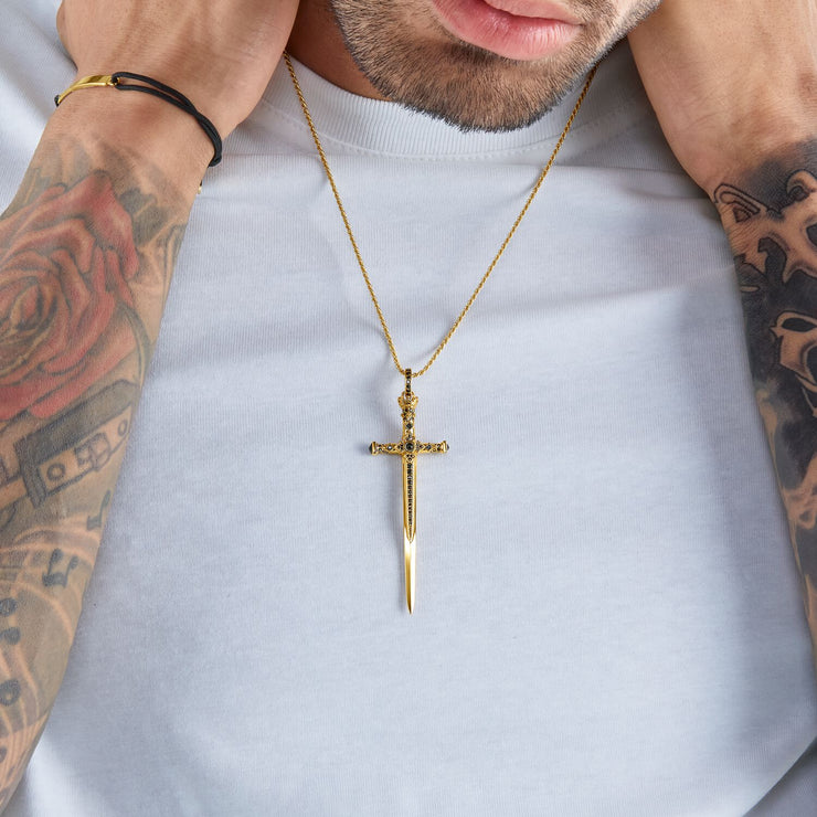 Thomas Sabo Pendant Sword Gold 