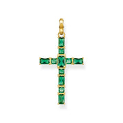 Heritage Green Cross Pendant | The Jewellery Boutique