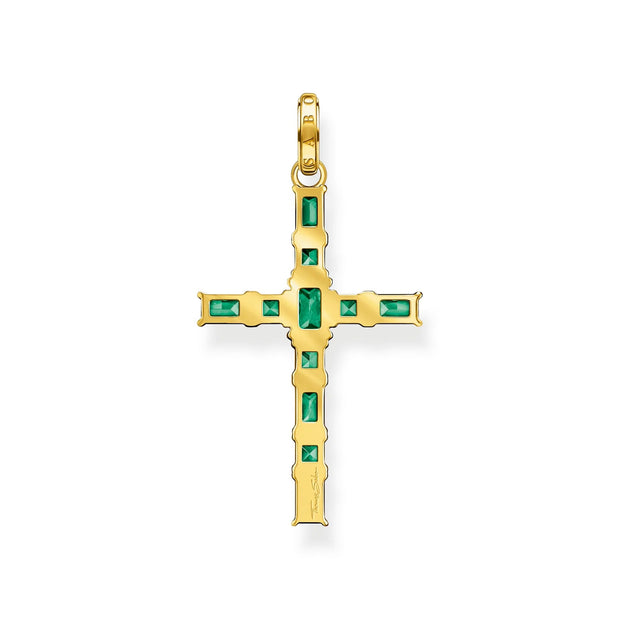 Heritage Green Cross Pendant | The Jewellery Boutique