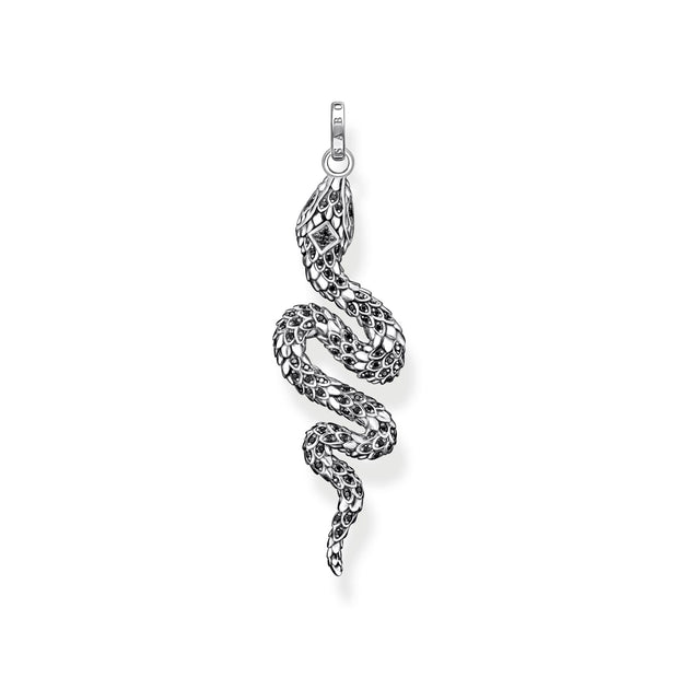 Pendant Blackened Snake | The Jewellery Boutique