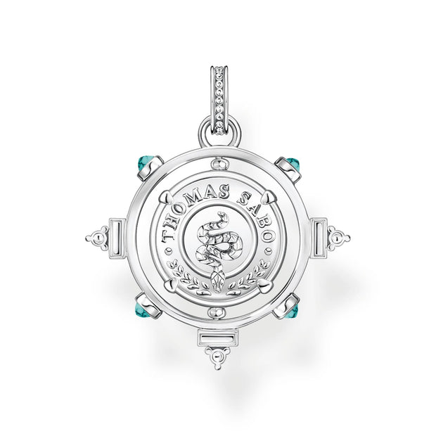 Rotating Coin Silver Pendant | The Jewellery Boutique