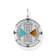 Lucky Charm Turquoise And Tiger's Eye Pendant | The Jewellery Boutique