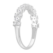 Diamond Ring with 0.75ct Diamonds in 9K White Gold