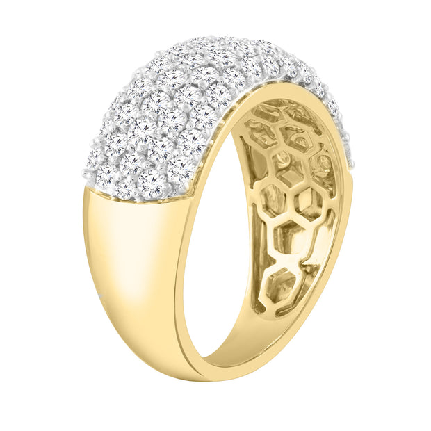 Diamond Ring with 2.00ct Diamonds in 18K Yellow Gold