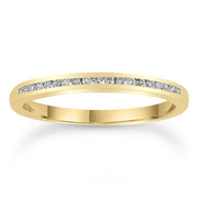 Diamond Ring with 0.10ct Diamonds in 9K Yellow Gold