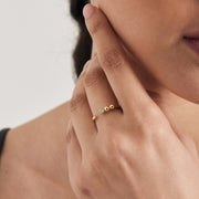 Gold Amazonite Ring | The Jewellery Boutique